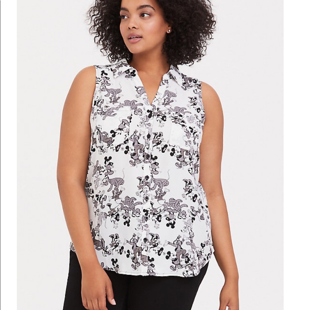 Torrid Disney Mickey and friends top size 4